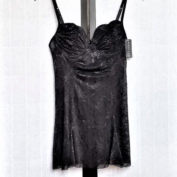 Rampage Other - Black  Negligee Nightie Rampage 1X Runs Small? NWT